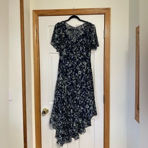 NWT ASTR the label asymmetrical dress with slip underneath.